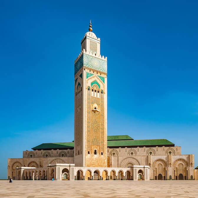 Hassan II Mosque, Casablanca. Morocco