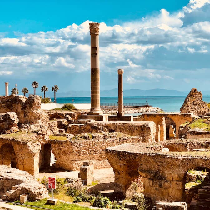 Carthage ruins, Tunisia